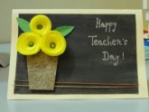Greeting cards on Teacher Day