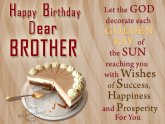Happy Birthday Greeting cards for Brothers