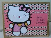 Hello Kitty Greeting card