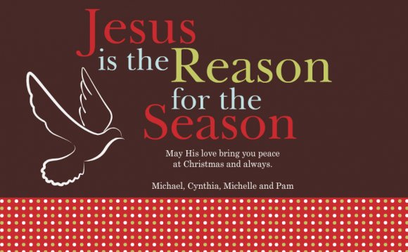 Christian Christmas Card