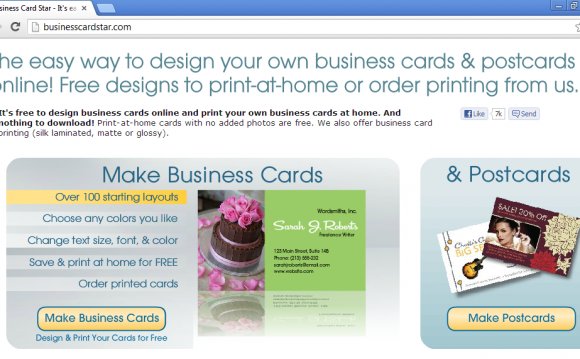 Free Printable Business Card
