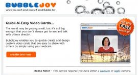 BubbleJoy video ecards