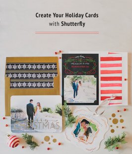 Create your Holiday Cards with Shutterfly