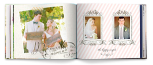 Custom Path Photo Books at Wedding Paper Divas