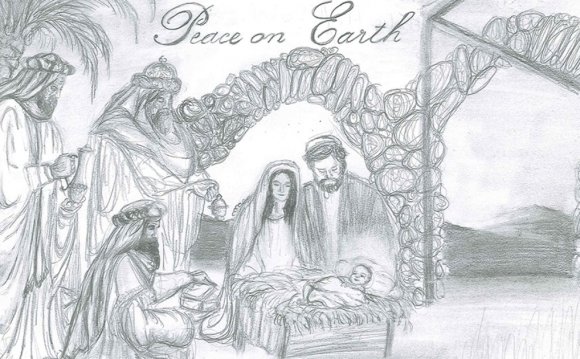 Catholic Christmas card Greetings