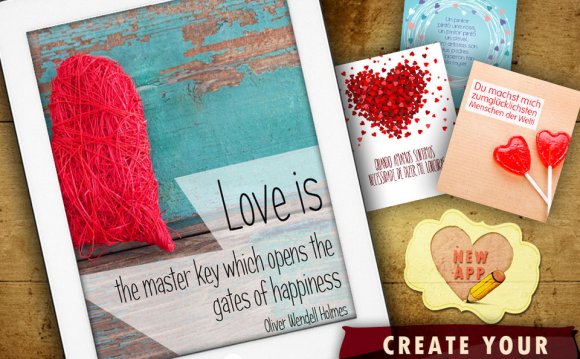 Create Love cards