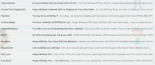 Effective Birthday Emails that Lit Up Our Inbox