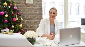 Emma Isaacs, founder of Business Chicks has written 370 Christmas cards this year.