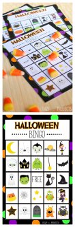 Free Printable Halloween Bingo Game Set-Perfect for kids parties and school parties