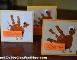Gobble Gobble - Thanksgiving Cards {Kid's Craft}