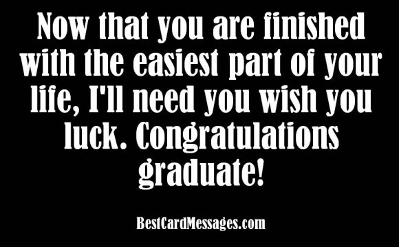 Graduation greeting cards messages