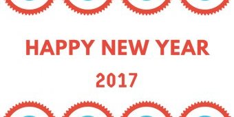 Happy New Year Greetings Card - eCard 2017