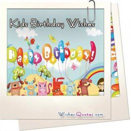 Kids Birthday Wishes