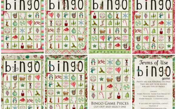 Christmas Bingo cards generator