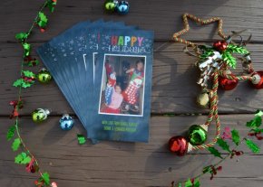 personalized holiday photo cards
