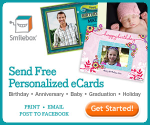 Send free personalized ecards from Smilebox.