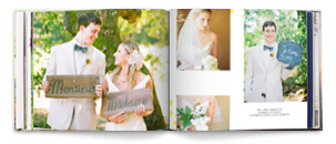 Simple Path Photo Books at Wedding Paper Divas