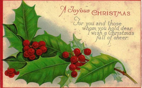 Spanish Christmas card Greetings