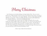 Christmas card Greetings Word