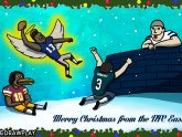 Football Christmas cards