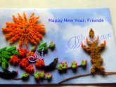 Handmade New Year Cards
