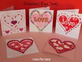 Homemade Greeting cards for Valentine Day