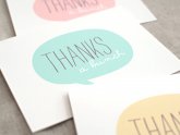 Personalized Baby Thank you Cards