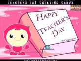 Teachers day Greeting Card