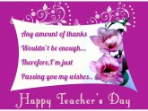 Teachers Day greeting cards messages