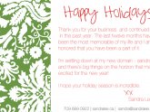 Thank you, Holiday Cards