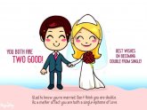 Wedding greeting cards messages
