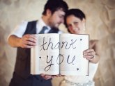 Wedding Thank you Cards with Photo insert