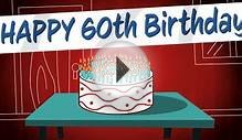 60th Birthday Character Voice Over (Greeting Card)