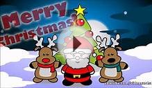 Animated christmas greeting cards, santa claus christmas card