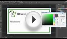 Business Card Tutorial - Create Your Own - Photoshop