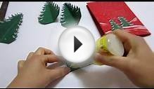 Christmas Cards Pop Up Card - How To Make a Pop Up Xmas