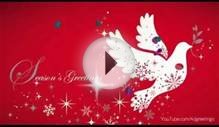 Christmas Greeting Card With Music || Christmas Postcard Video