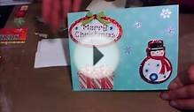 christmas greeting cards series 6: snowman greetings