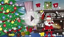 Christmas Video Greeting Card Dancing Santa and Magical