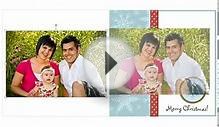 Free Photo Insert Christmas Cards to Print at Home