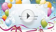 Greeting Card PowerPoint Template by PoweredTemplate.com