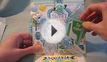 Handmade Crisscross Easel Slider Greeting Cards (Baby boy