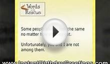 Happy Birthday Greetings - Sentiment Guide - Free Samples