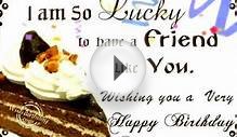 Happy birthday wishes for friend