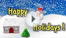 Happy Holidays Greeting Ecard, Free Happy Holidays Cards