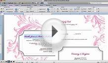 How To Customize an Invitation Template in Microsoft Word