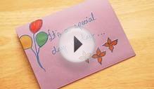 How to Make a Simple Birthday Card at Home