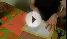How to Make Thanksgiving Cards : How to Cut & Glue