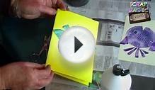 Kids Diy Crafts. Make your own Funky Fish Birthday Card