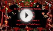 Merry Christmas Blessings/Wishes/Greetings/E-Card/Quotes